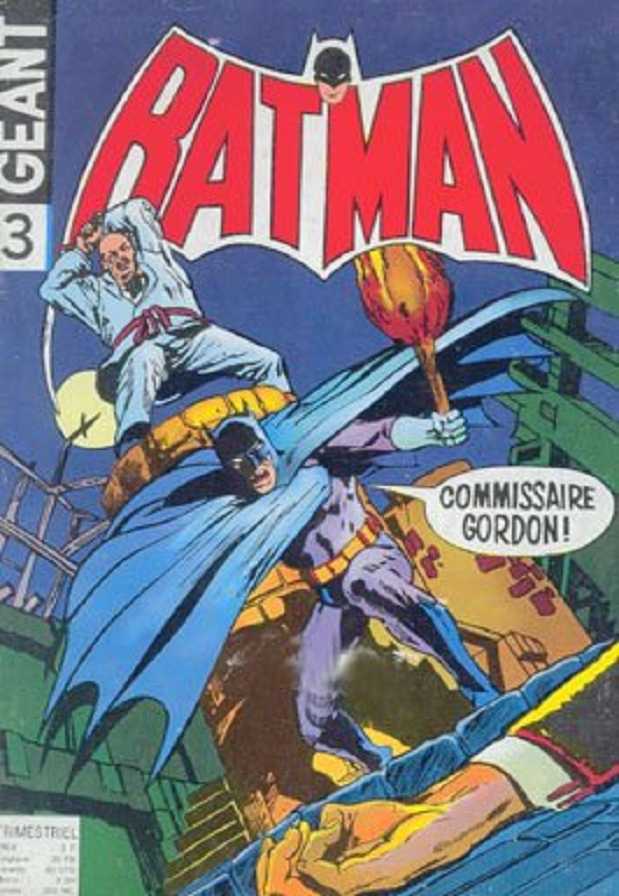 Scan de la Couverture Batman Gant n 3